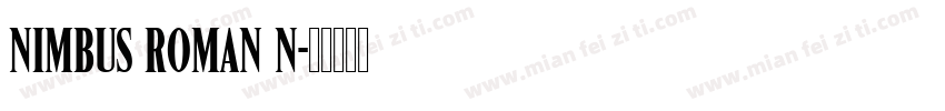 nimbus roman n字体转换